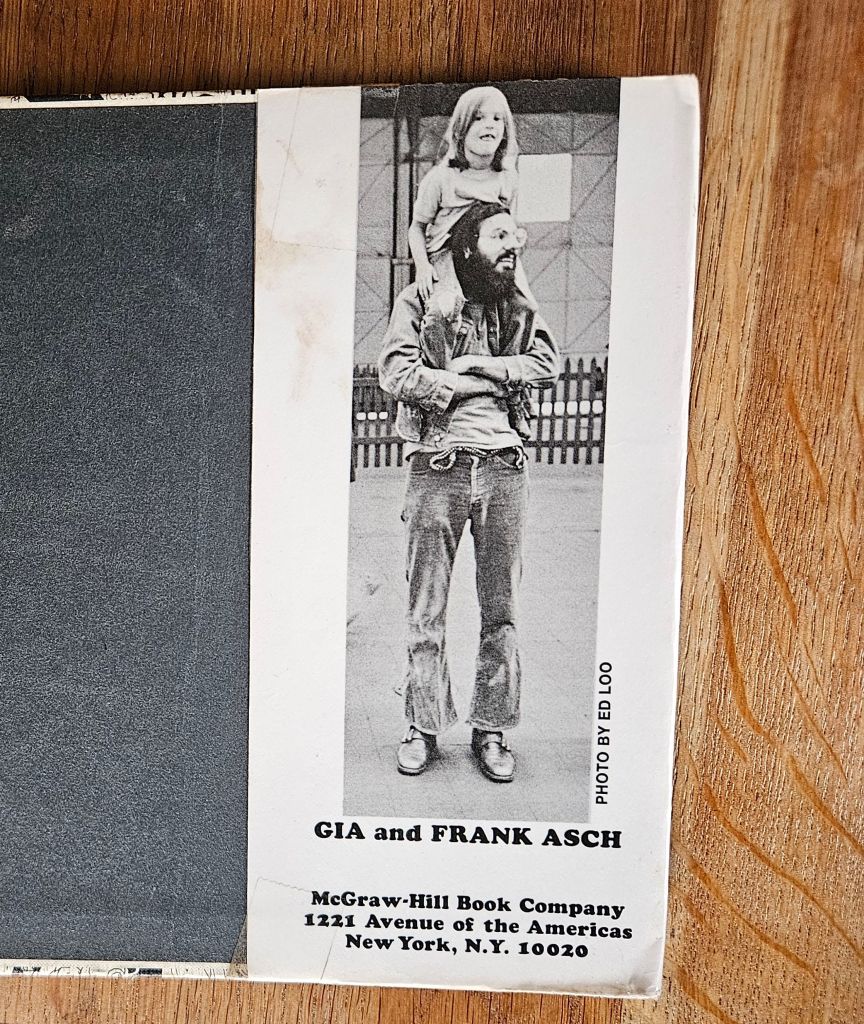 Frank Asch with his daughter Gia, whose imagination helped shape the story.